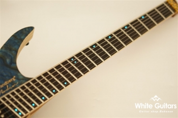 Boden J6 Standard Olive Ash Burl/SwampAsh - Blue Fade Open Pore Matt